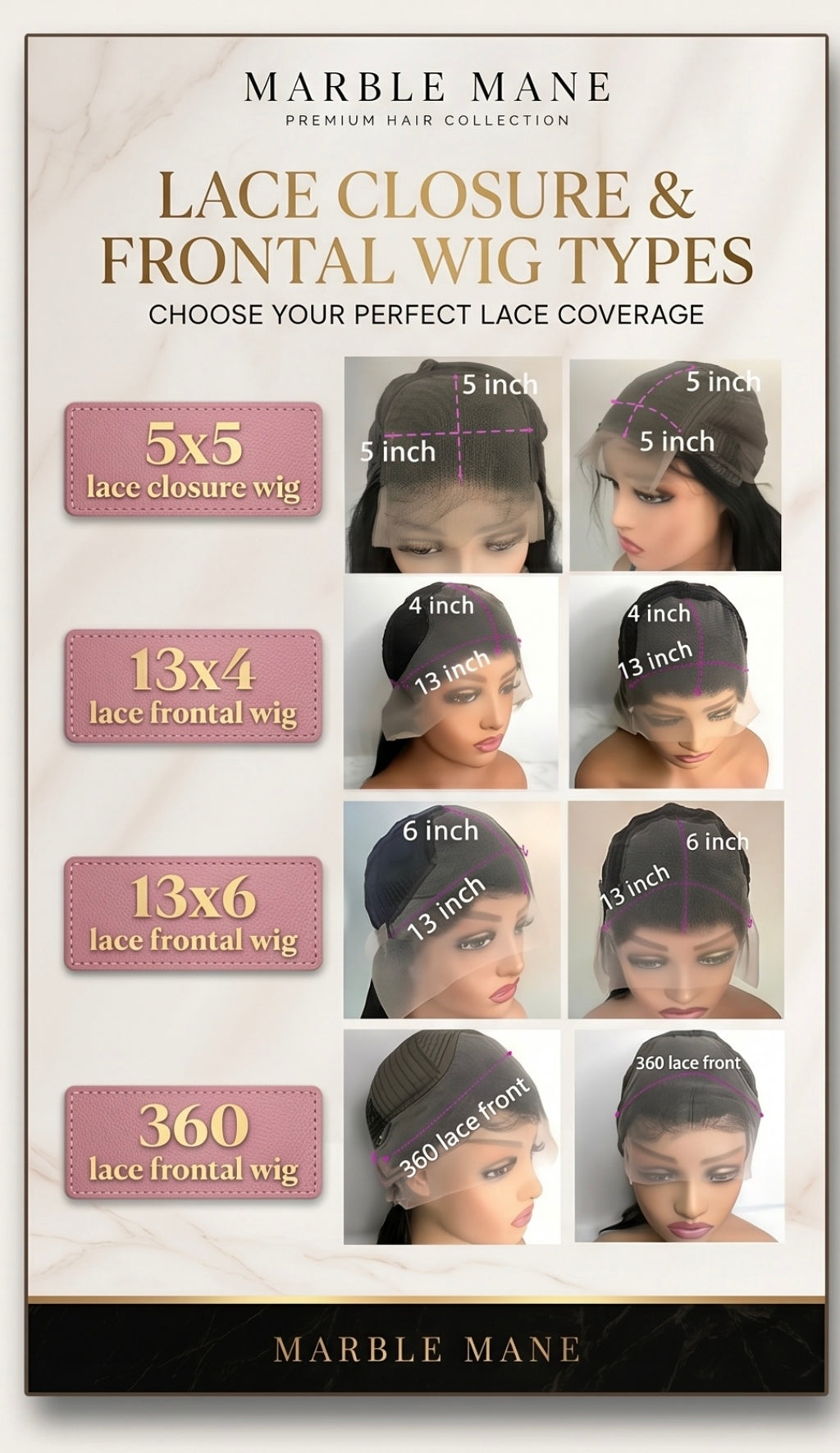 "Wear & Go" Glueless HD Lace Frontal Wig – 220% Density Bone Straight Human Hair