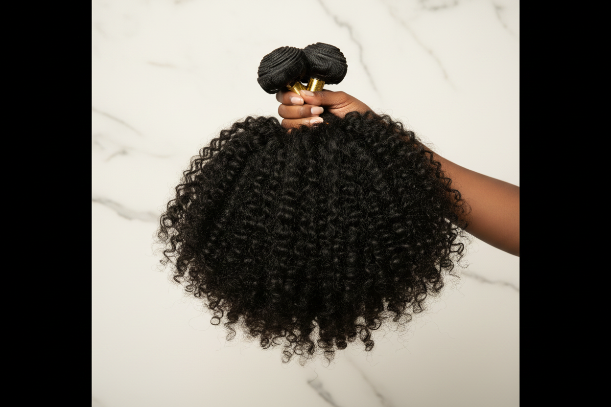 Power Curl Selection – 100% Peruvian Kinky Curly Remy Bundles
