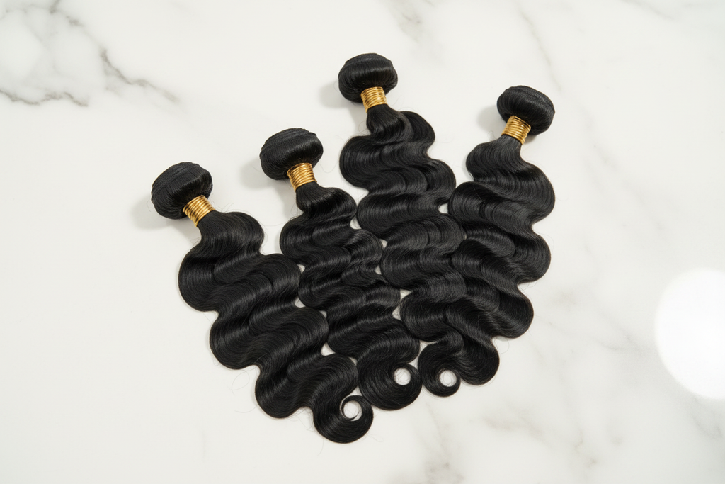 Premium Body Wave Bundles – 100% Unprocessed Brazilian Human Hair