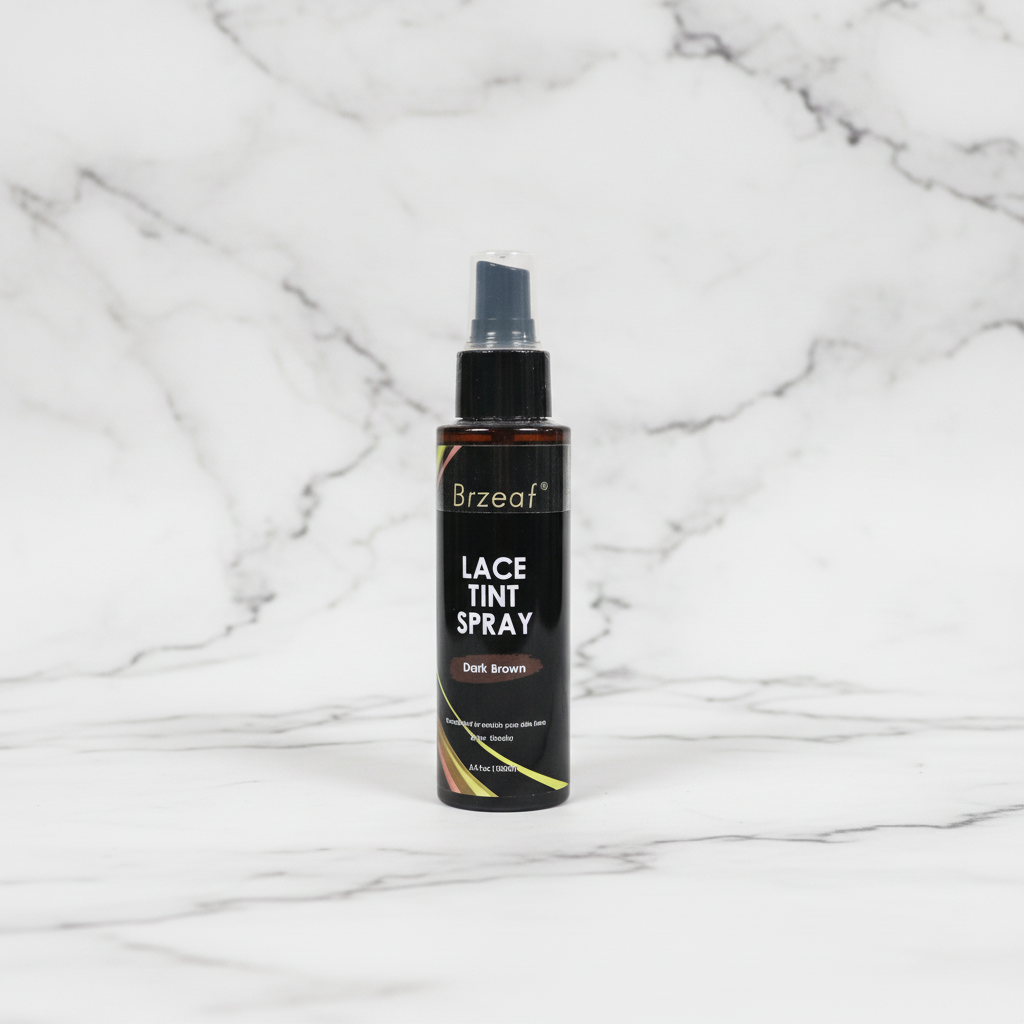 Lace Tint Spray For Lace Wigs Dark Brown Light Brown Middle Brown Lace Tint Spray For Closures, Wigs, And Closure Fronts