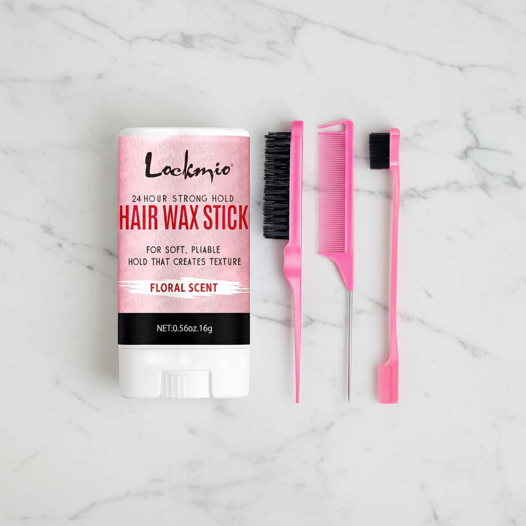 Professional Sleek Wax Stick – Instant Frizz Control & Flyaway Tamer