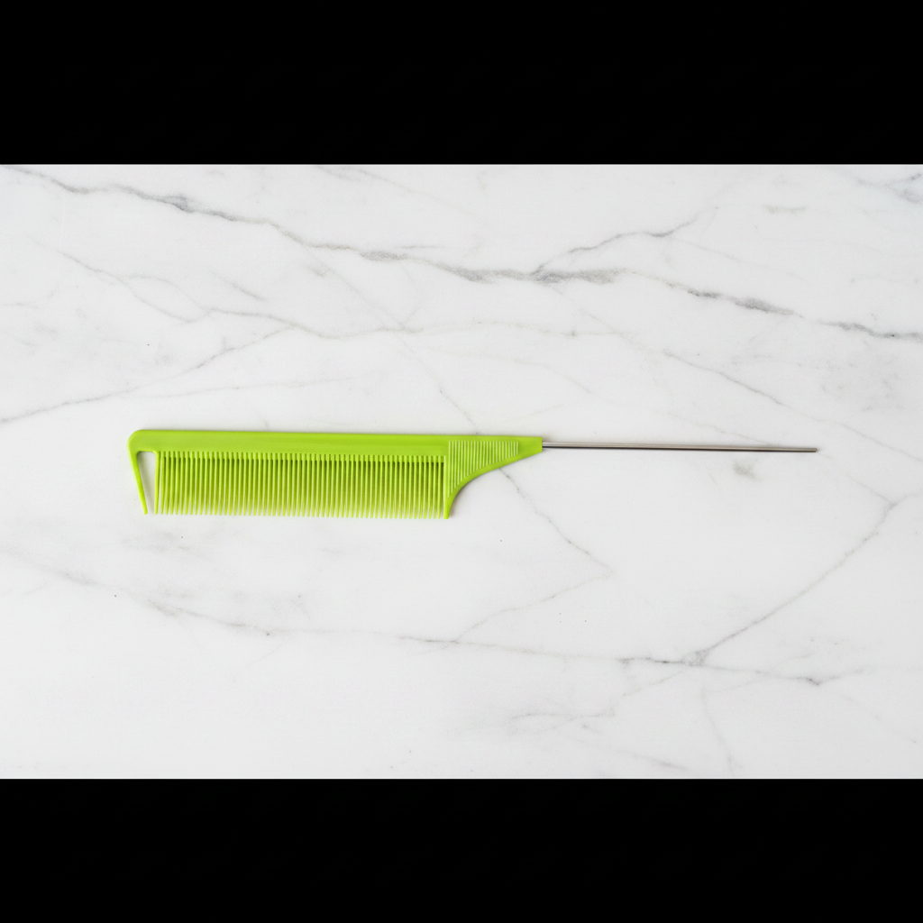 Professional Anti-Static Rat Tail Comb – Precision Parting & Styling Tool