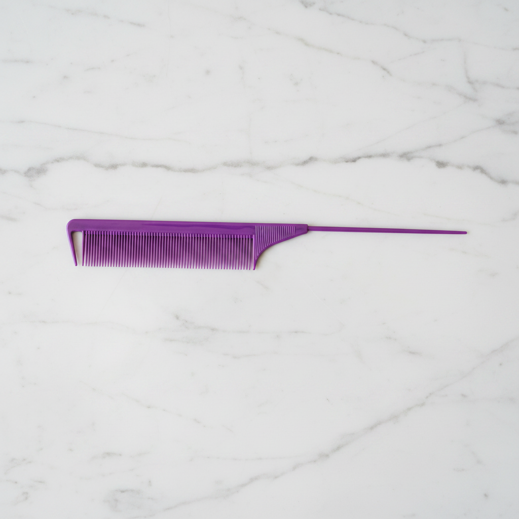 Professional Anti-Static Rat Tail Comb – Precision Parting & Styling Tool