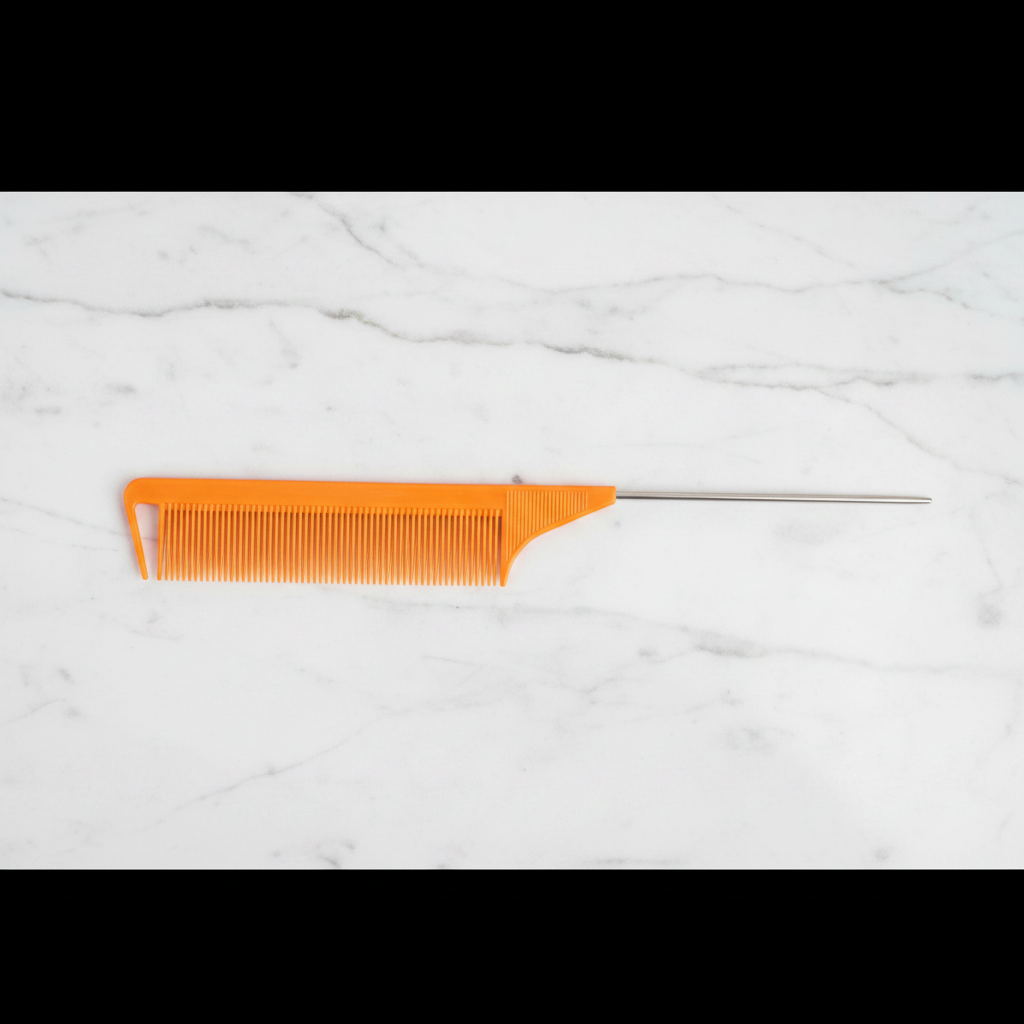 Professional Anti-Static Rat Tail Comb – Precision Parting & Styling Tool