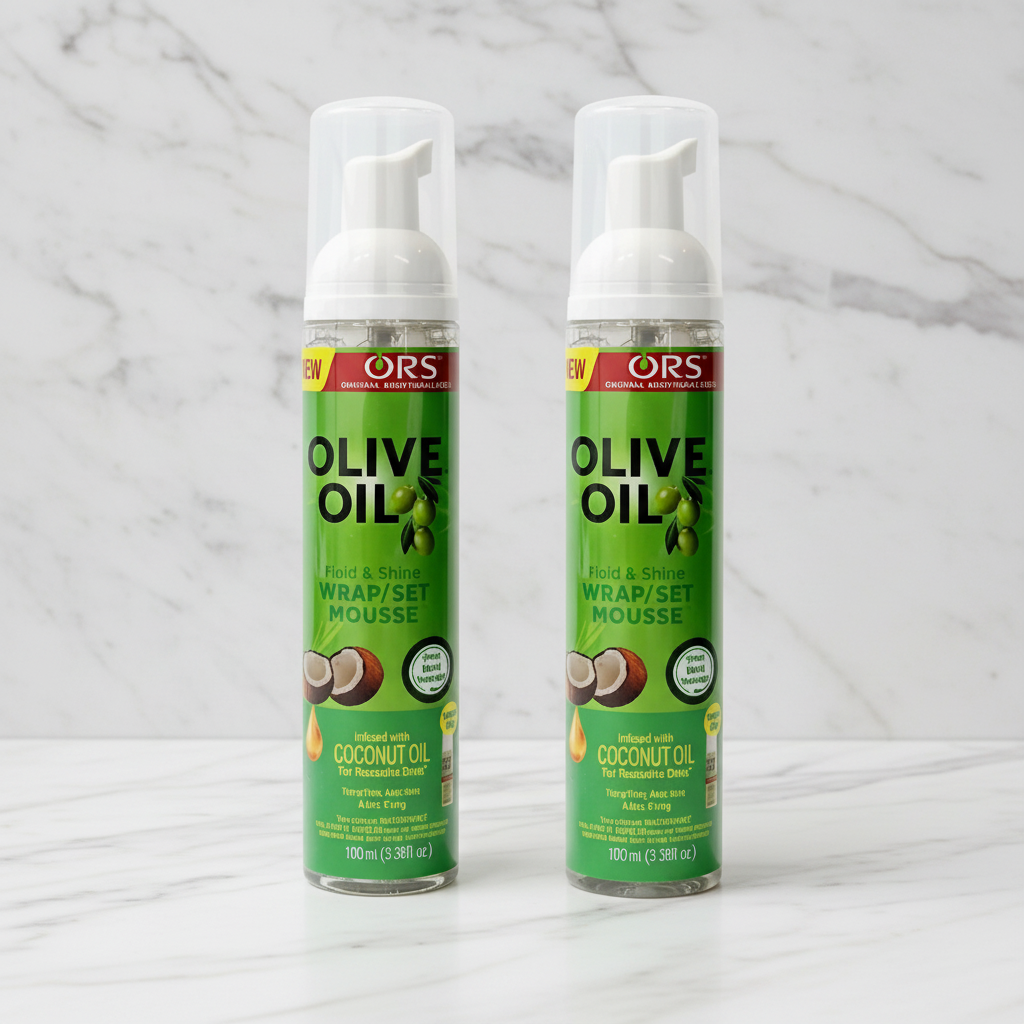 The Defining Glow Mousse: Olive Oil Styling Foam (100ml)
