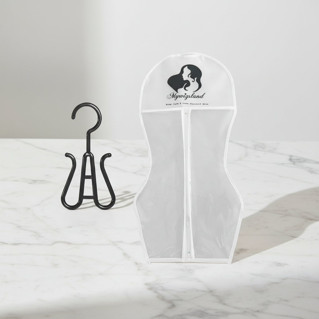The Signature Mane Vault | Luxury Wig Storage & Hanger System